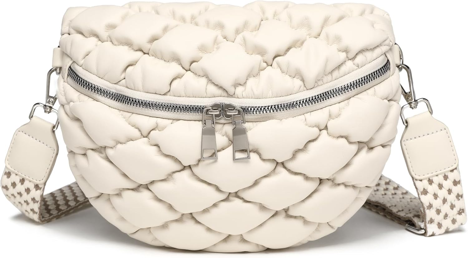 Eslcorri Crossbody Bags for Women - Fashion Sling Purse Shoulder Bag Fanny Pack Leather Causal Chest Bum Bag Cross Body Purse