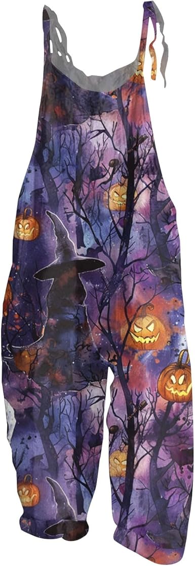 OIOLOYJM Plus Size Halloween Costumes Woman 2025 Ugly Christmas Jumpsuit for Women Overalls Rompers Dresses Pajamas Outfits