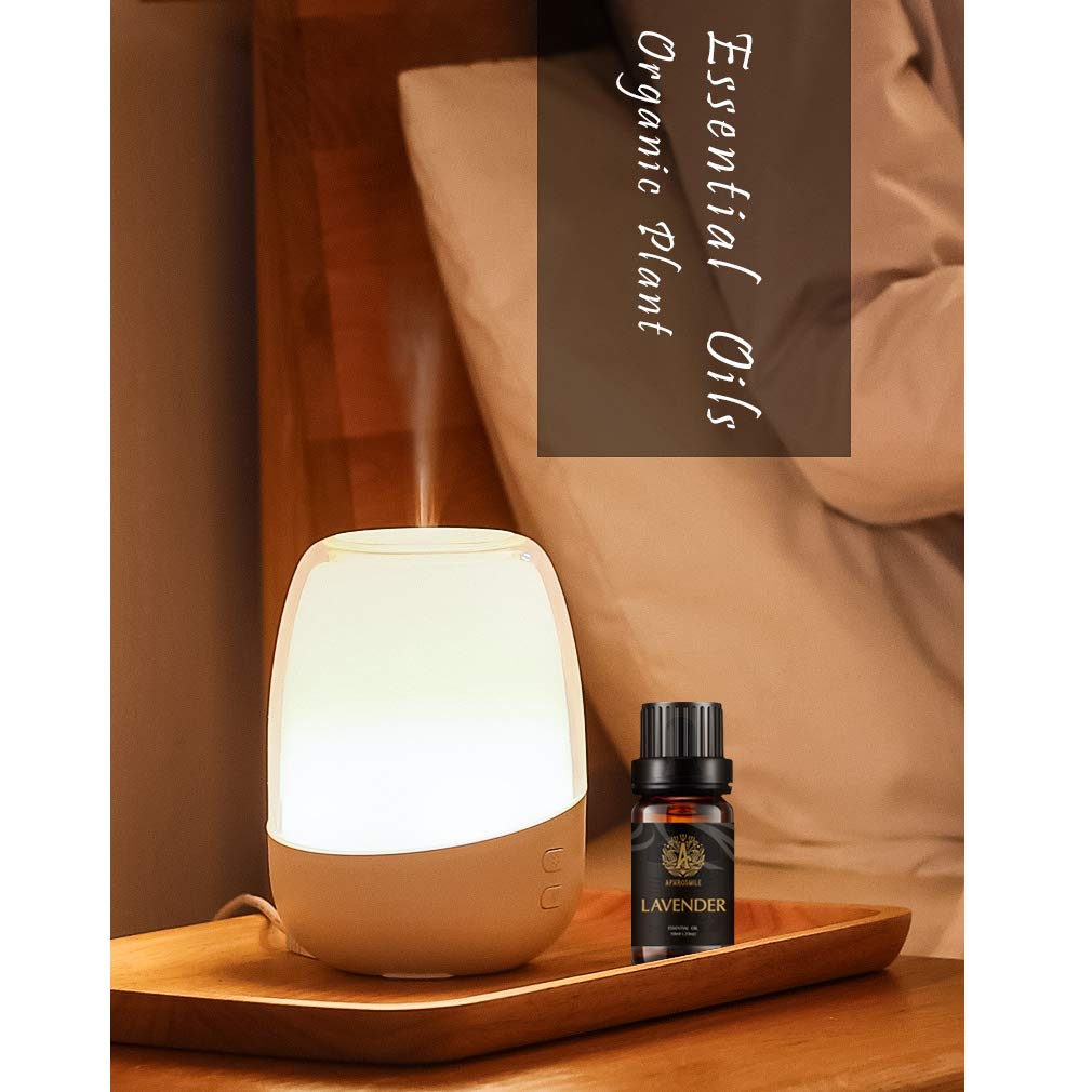 Aromatherapie Ylang Ylang ätherisches Öl Set für Diffusor, 100% reine Eukalyptus ätherisches Öl Kit für Hause, 10x10ml Geranium ätherische Öle Set-Frankwese,Wacholder Beerenöle...