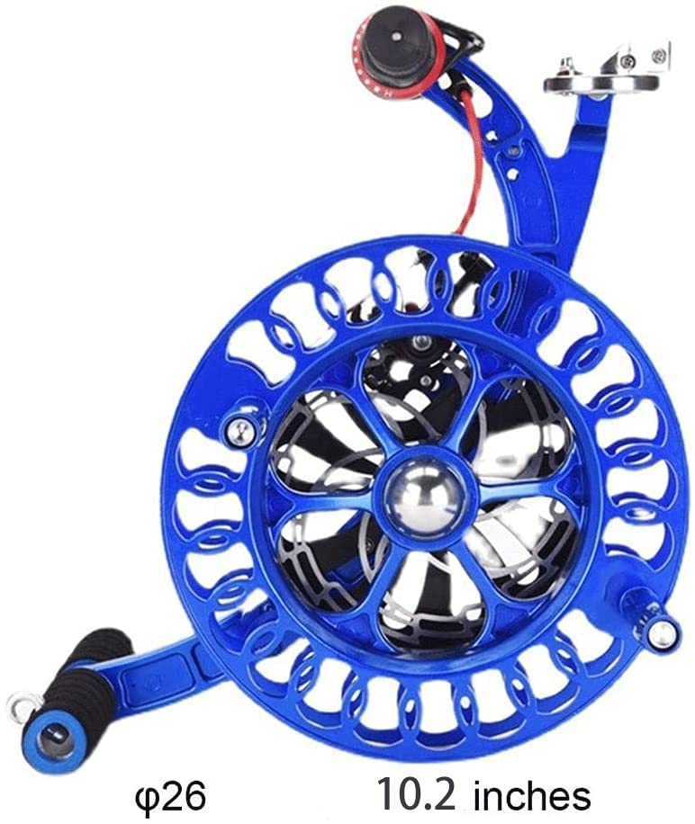 Alloy Kite Spool Reel Anti-Reverse Silent Anti-Winding Cable Take-up Kite Accessories Kite Line Reel Winder for Home Entertainment or Professional Competitions - Image 3