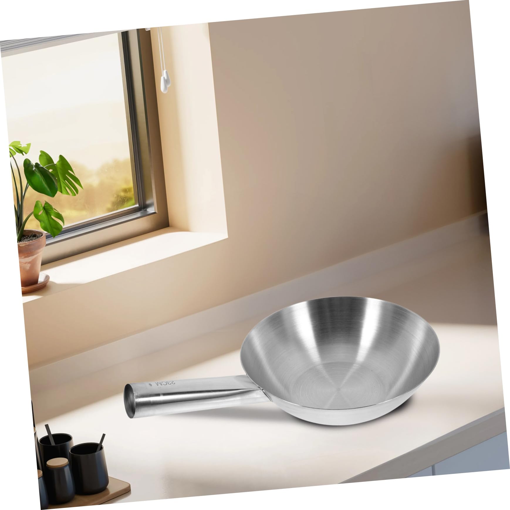 Mikinona Louche à Acier Inoxydable Louche pour Cuisine Jardin Scoop pour Service Stockage Facile