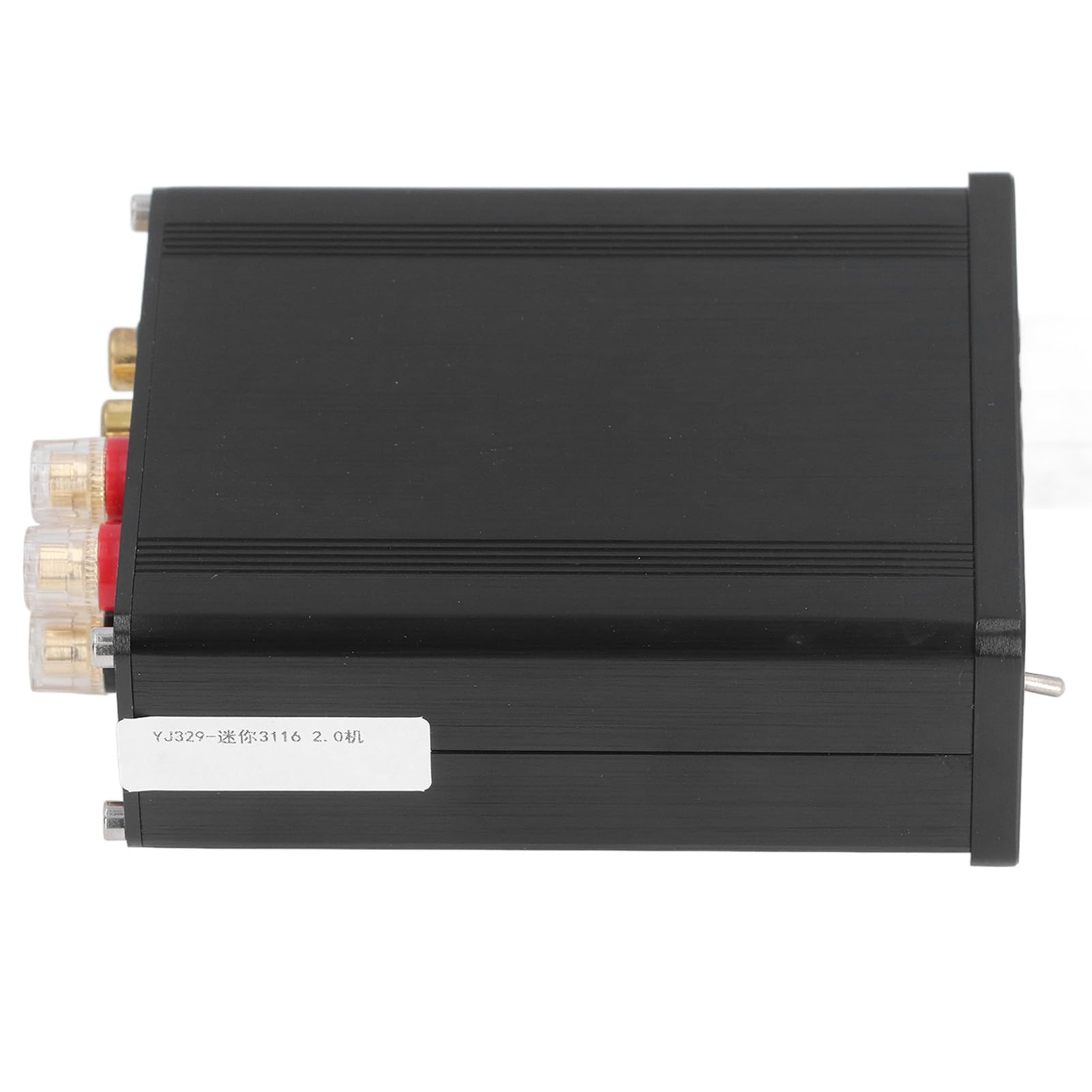 Socobeta Amplificatore di Potenza Digitale HIFI Amplificatore Compatto a Doppio Canale per gli Appassionati di Audio 100 W X 2 Design in Alluminio
