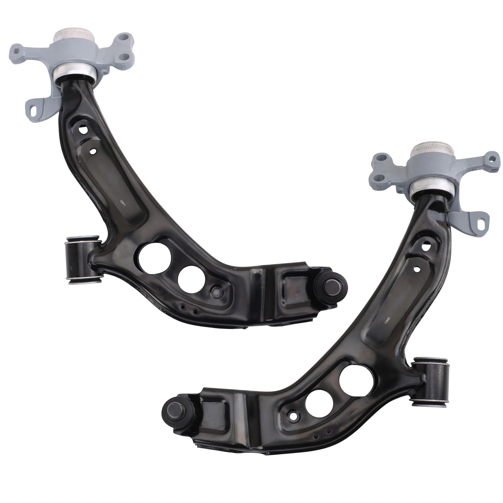 TRQ Front Left and Right Lower Control Arm with Ball Joint Set 2 Piece Compatible with 2015-2020 Mini Cooper