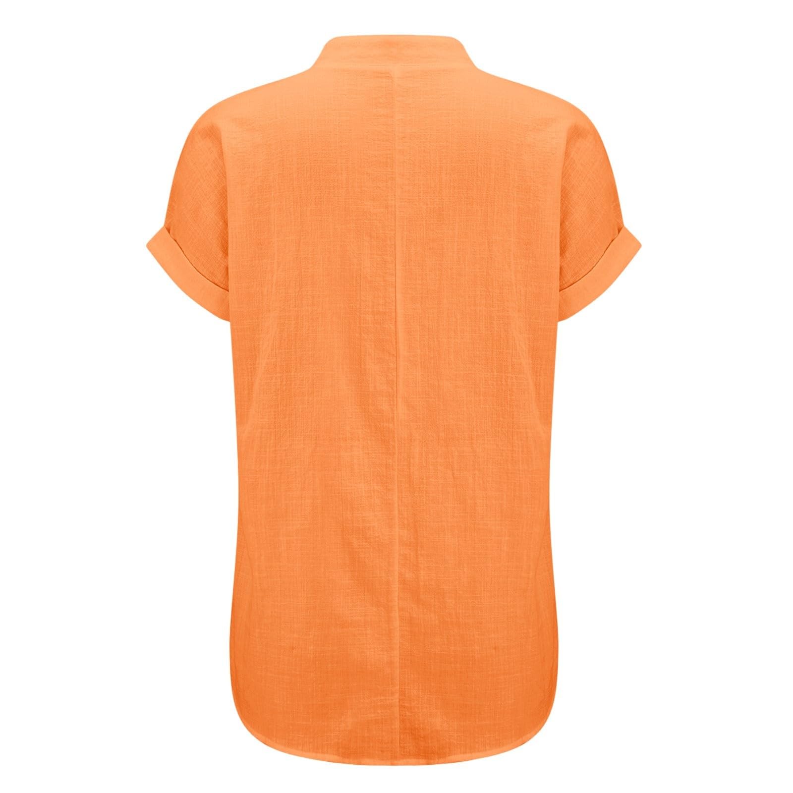 Générique Blouse Femme Grande Taille Chemisier Soie Femme Manches Moyenne Col Rondes Torsadé Granger Elegant D'éTé Tee Shirt avec Jean Tunique Chic Et Elegant