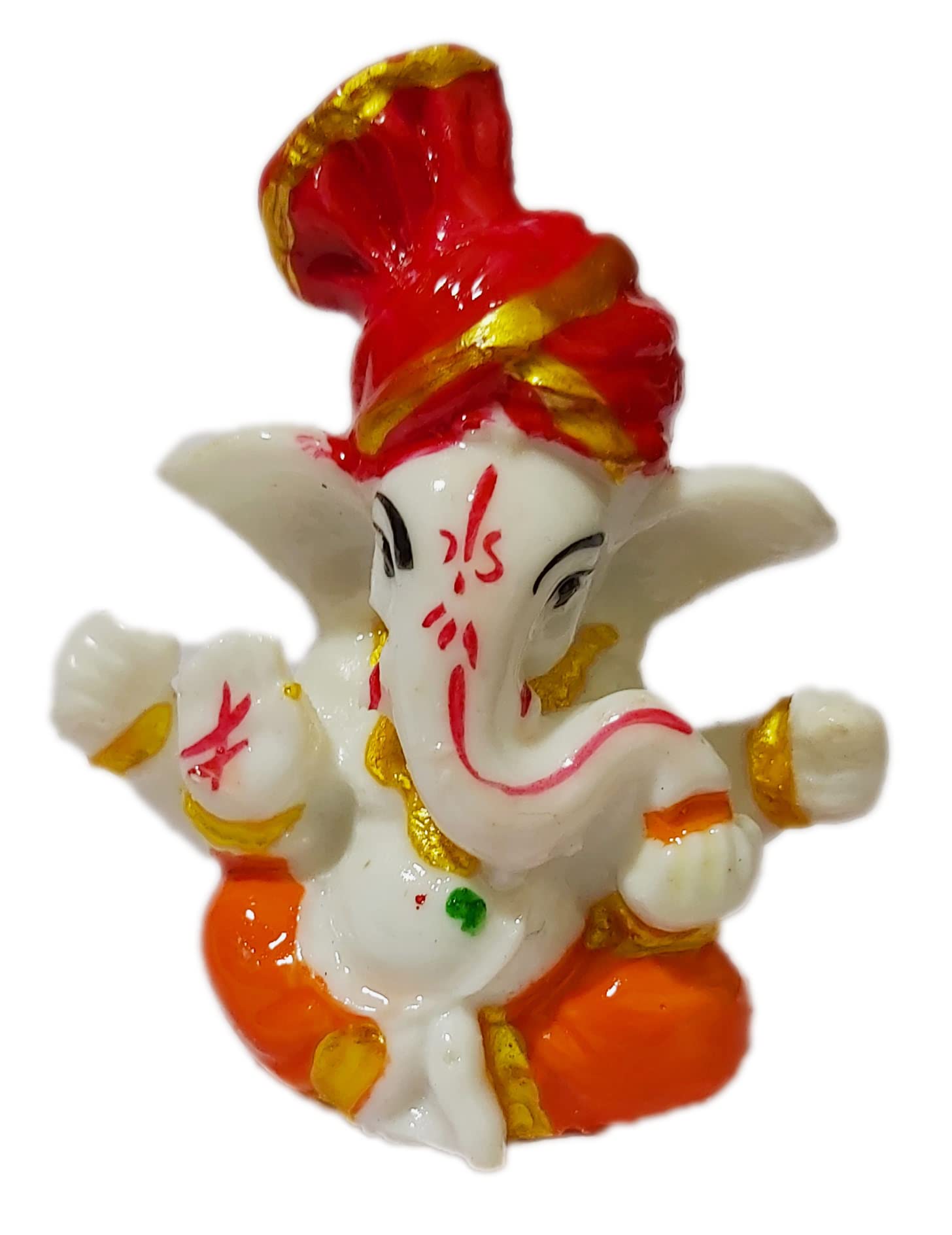 Buy Lord ganesha car dashboard murti ganesh colored idol indian god