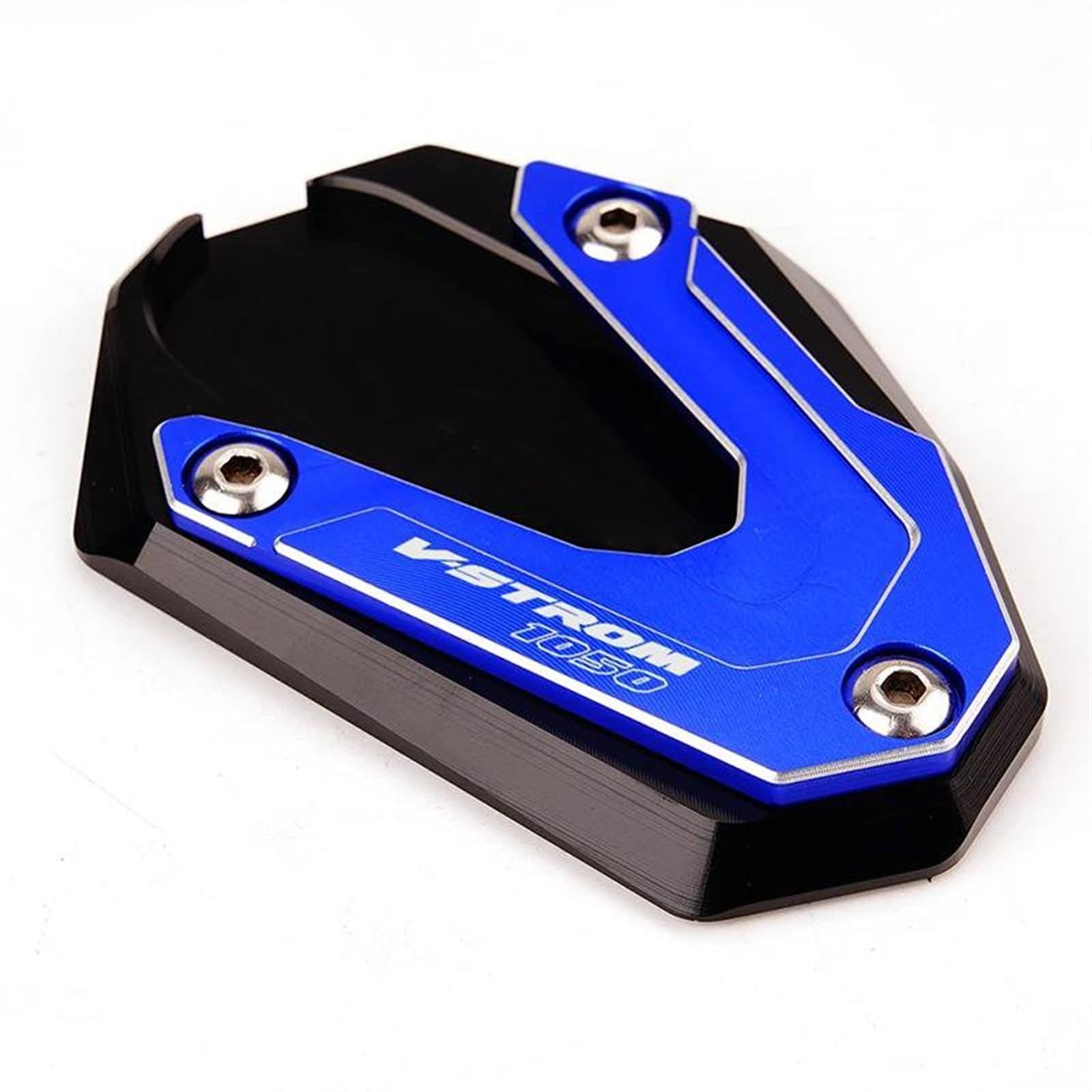 Stand Accessories For SUZUKI V-STROM 1050 2020-2023 Motorcycle CNC Kickstand Foot Side Stand Extension Pad Support Plate Enlarge(Blue)