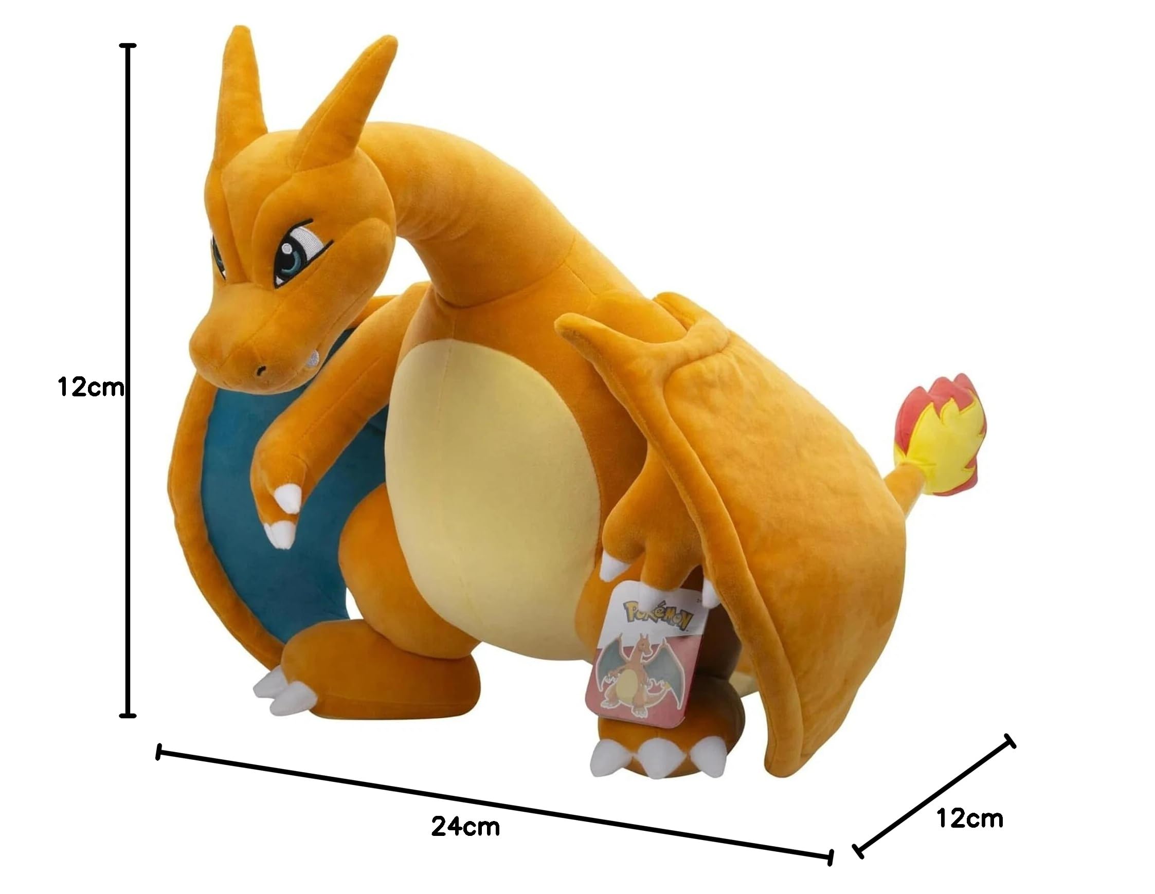 Amazon.co.jp: ポケモン 24インチ リザードン ぬいぐるみ : おもちゃ
