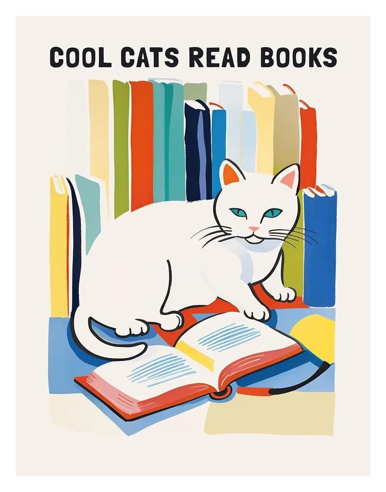 Xenite C Wall Art Anvas Prints Funny Ats French Jazz And Wine Posters Reading Hobbies Artoon Prints Anvas Painting Wall Art Pictures Home Living Room Decor(,30X40cm)