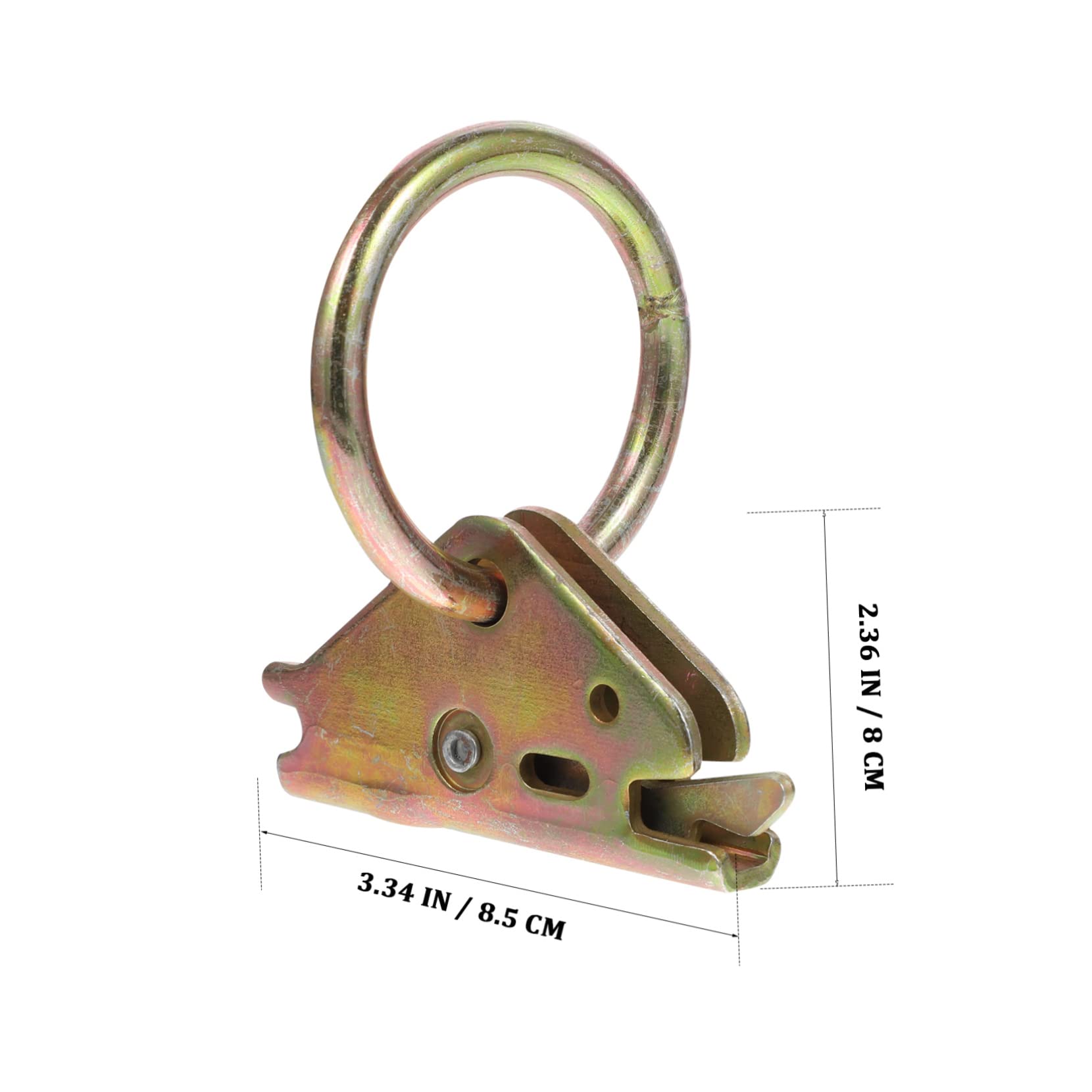 Accesorios Camion 10 Piezas de Anillos de Amarre de Acero para Remolques y Camiones, de Alta Resistencia, Fáciles de Usar Acabado de Trabajo Grueso