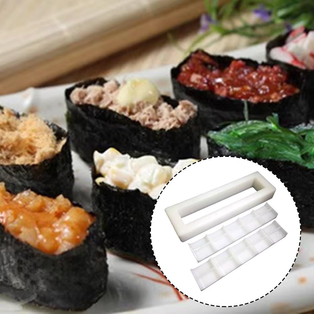 Japońska forma do sushi japońska forma Onigiri prostokątna prasa do sushi forma do robienia kulek ryżowych narzędzie kuchenne do kuchni domowej