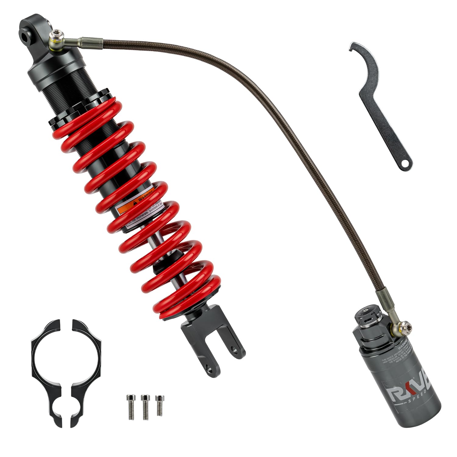 ウエイトトレーニング Suspension Amazon.com: RKV86 Adjustable 395mm Rear Air Shock Absorber, CNC