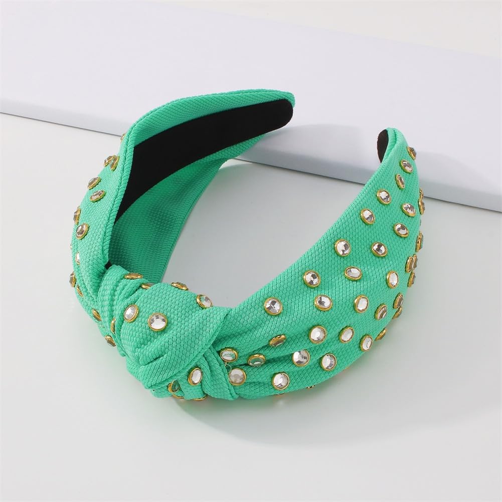 Gmmidea Fascia da donna con strass e strass, per capelli e ragazze, colore: Arancione