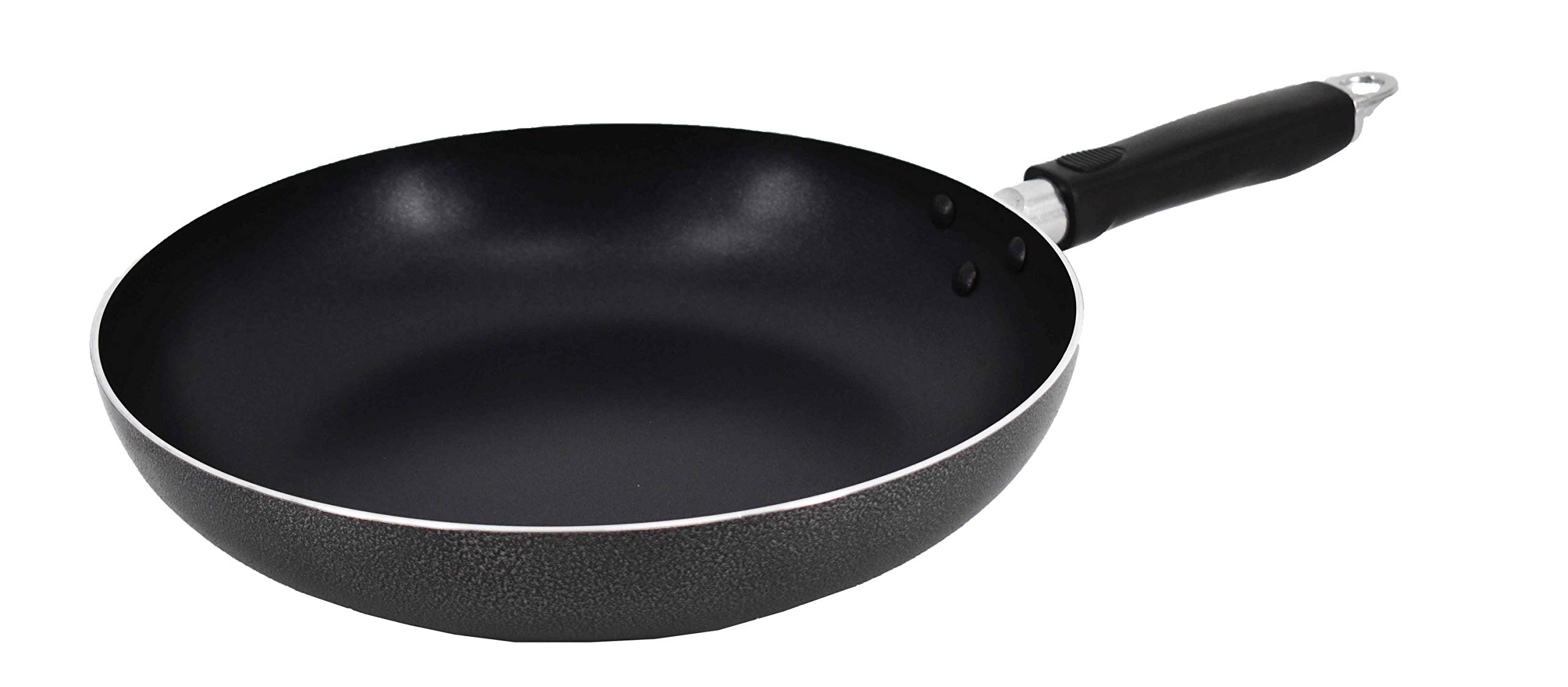 Uniware 10.2 Inch Frying Pan with Tempered Glass Cover, Non-Stick, Dishwasher Safe