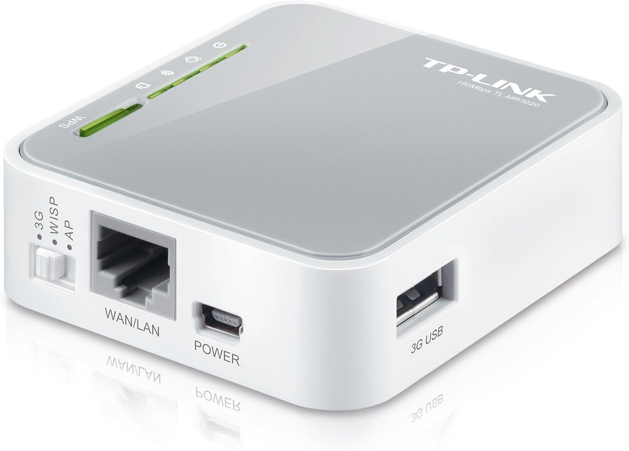 TP-Link TL-MR3020 Portable 3G/4G Wireless N Router