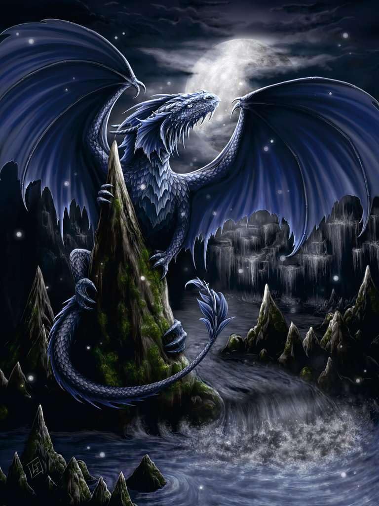Ravensburger - Puzzle 1500 Pieces - The Blue Dragon, Black, Blue, 1500 Teile, 80 cm x 60 cm - Image 2