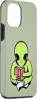 Vista 30 de iPhone 15 Pro Max Alien Reading A Book Case