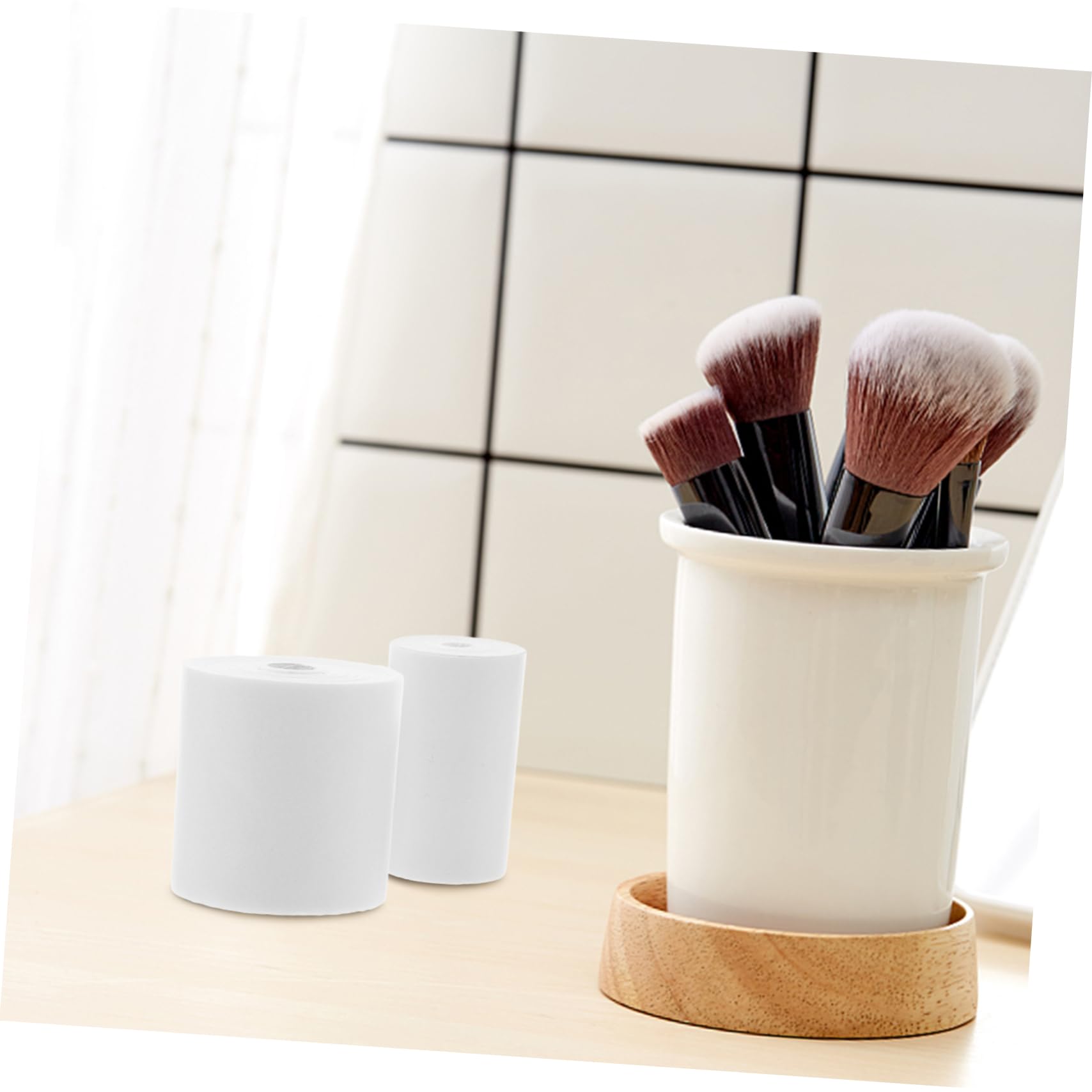 MUSISALY 2sets Eyelash Extension Tape Wispy Lashes Supply Comfortable Grafting Tapes for Beauty Salons 2rolls*2