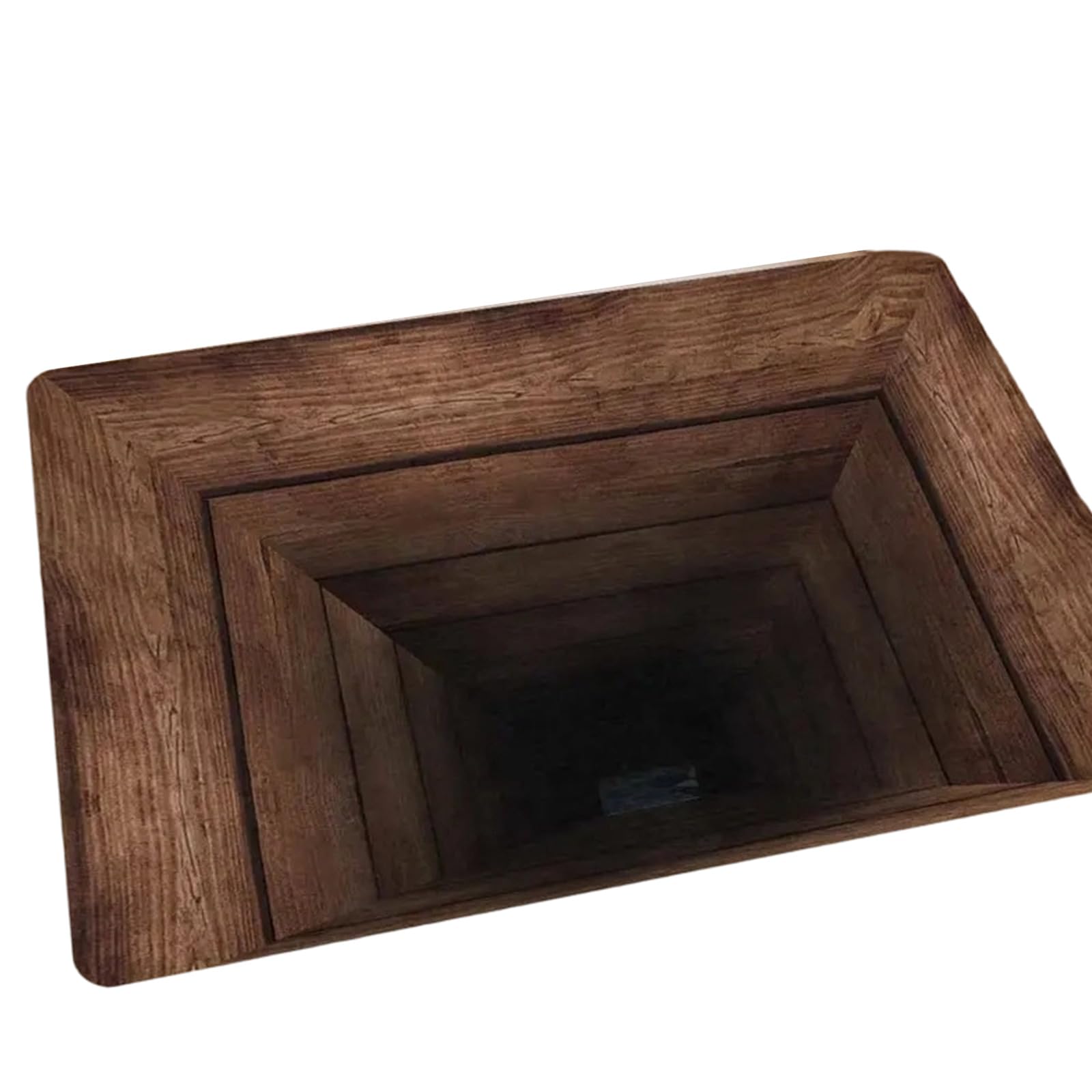 Jazuaiao Modern Absorbent 3D Optical Illusion Rug for Bathrooms and Entryways Quick Dry Indoor Entrance Decors Doormat