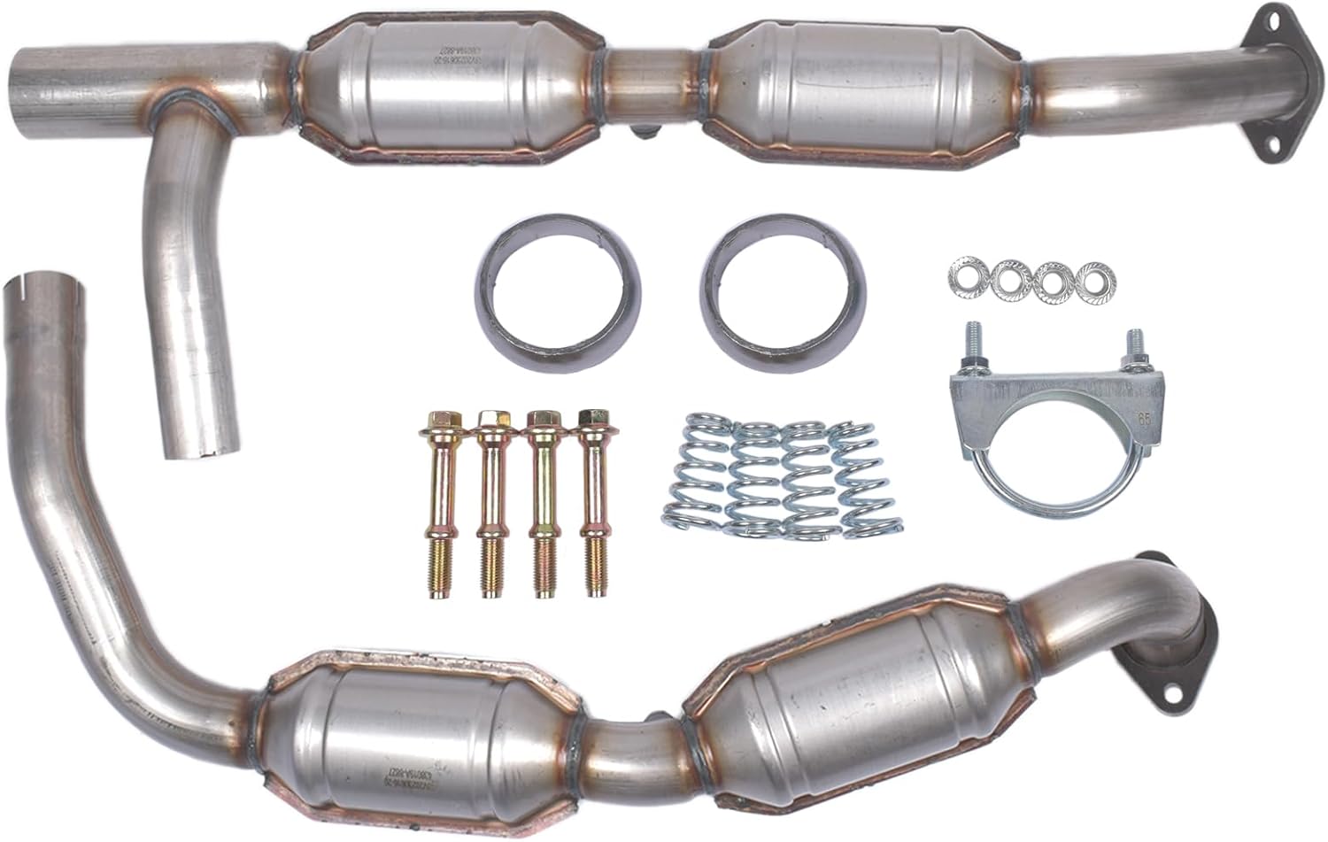 Y Pipe Catalytic Converter 50493 Replacement for Ford E-150 E-250 E-350 Super Duty 5.4L 2005-2008 AKWH