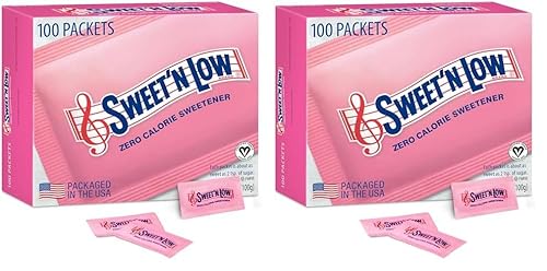 Sweet 'N Low Granulated Sugar Substitute, 3.5 Ounce (100 Count) (Pack of 2)