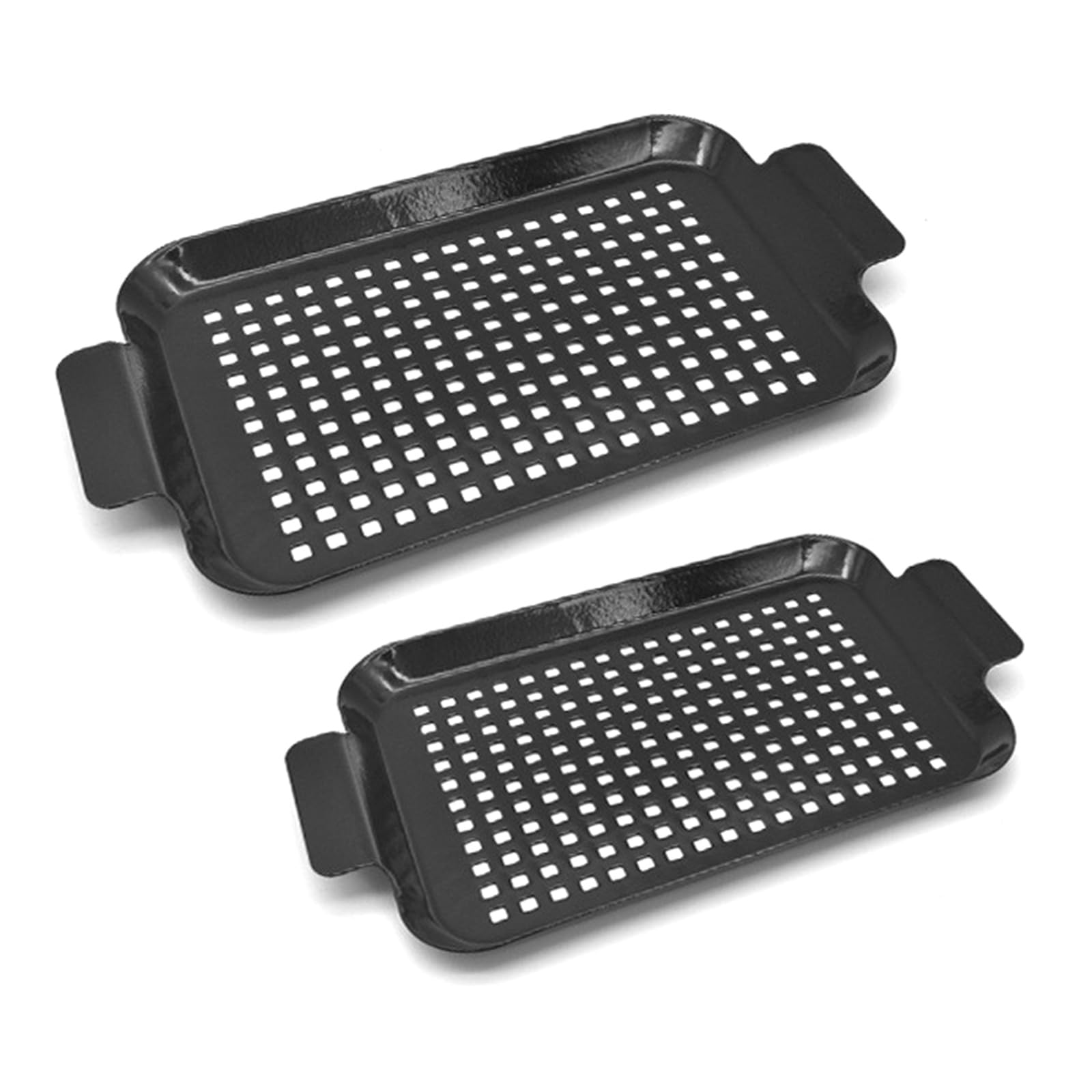 Elnwnnkc Porcelain Griddles Heat Distribution Splatters Reduction Sturdy Construction for Campings Family Barbecues Even Heat Distribution Grills Pan