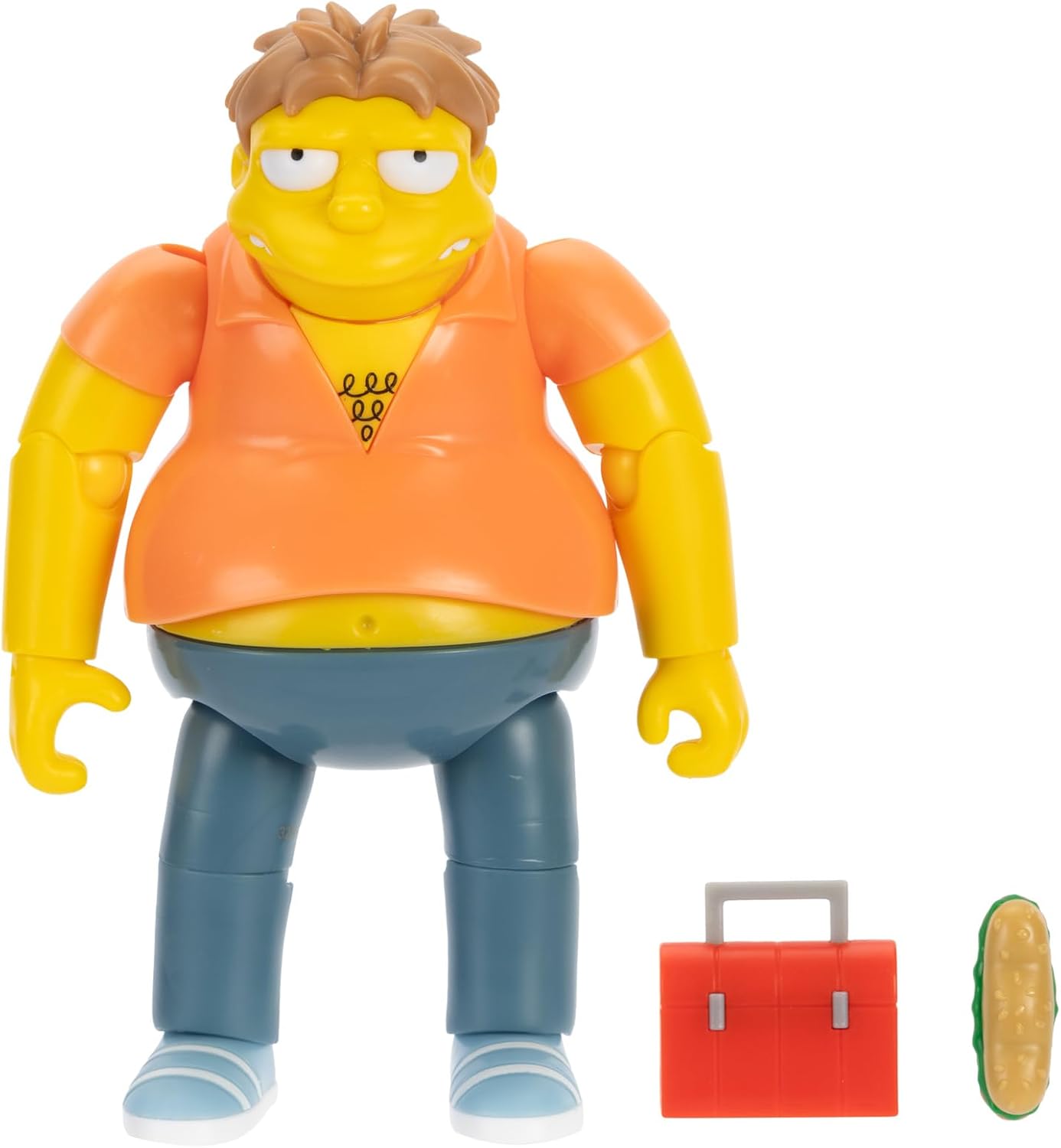 The Simpsons 5" Action Figure Barney Gumble with Sub & Lunch Box Wave #4