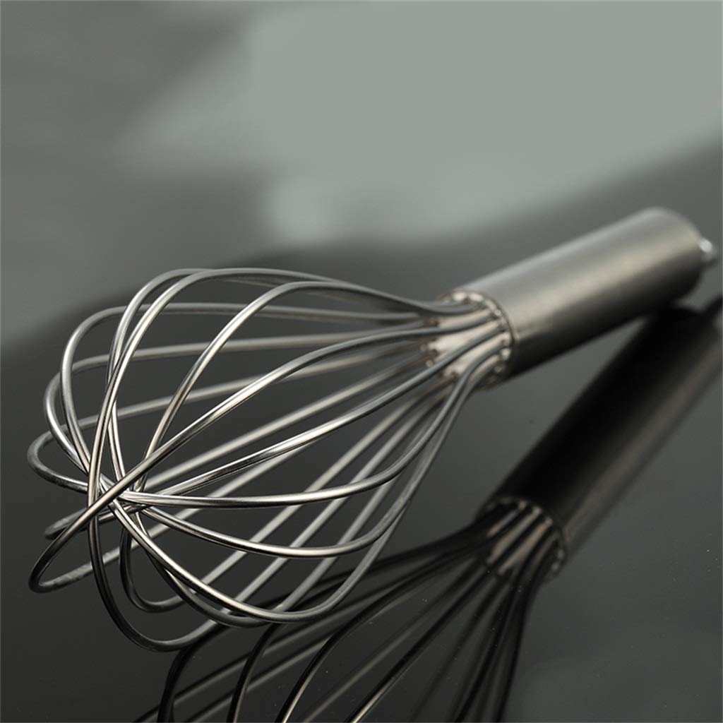 ZHANGXIAO Varillas de batir,Acero Inoxidable Usado for Remover Cocina Herramientas for Hornear Globo Varillas de batir (tamaño : 42×9cm)