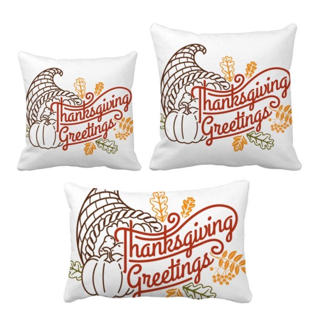 Coussin Thanksgiving dessin deco sofa garnissage de coussin accueil inclus