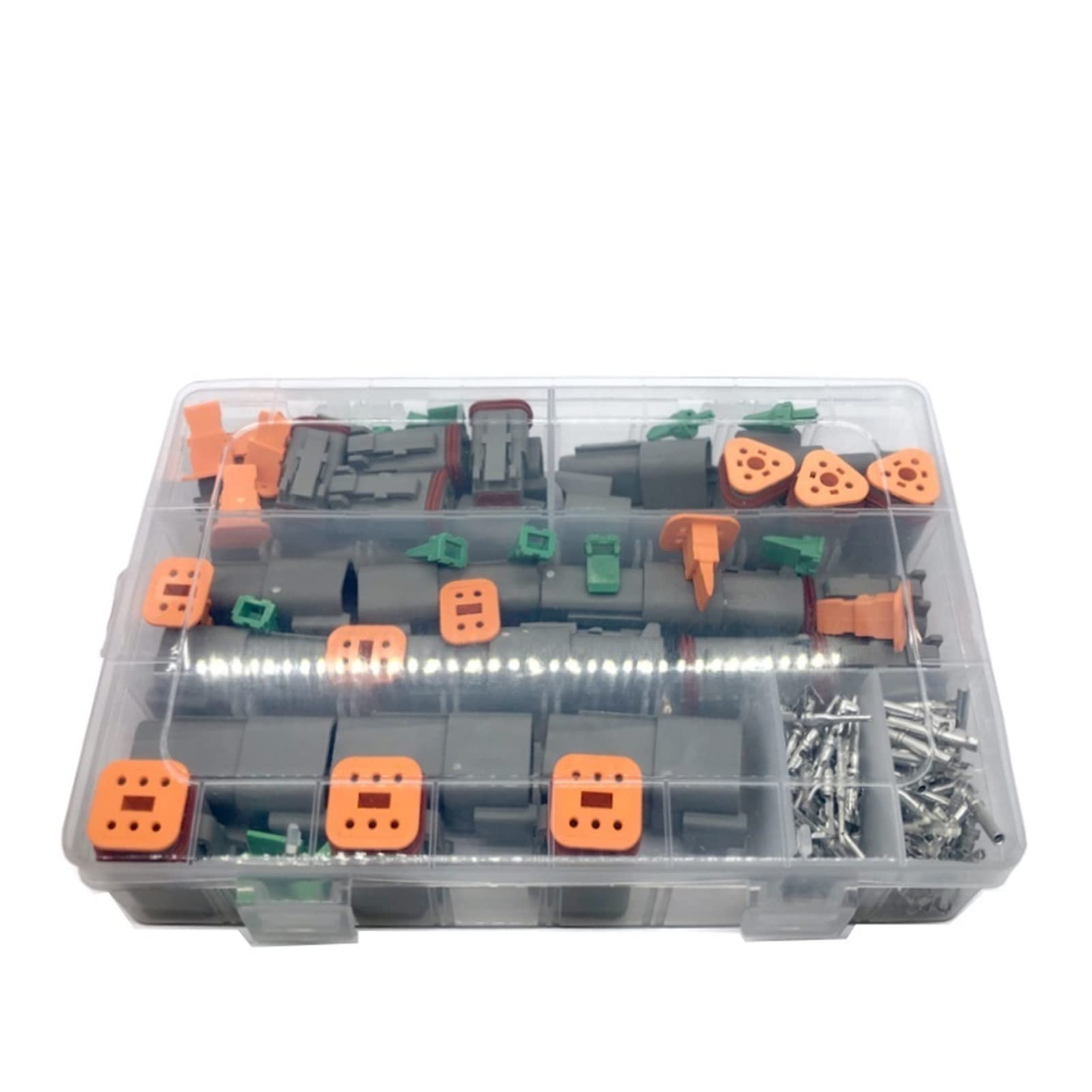 DT connector, Waterproof Wire Connector Kit Automotive Sealed With Pins Box