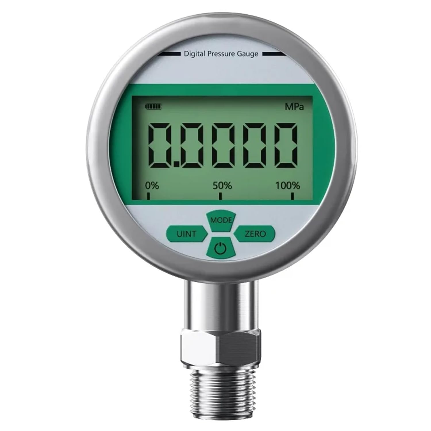 High Precision Digital Vacuum Gauge Digital Pressure Gauge Pressure Gauge 0-600 bar(NPT1-2)