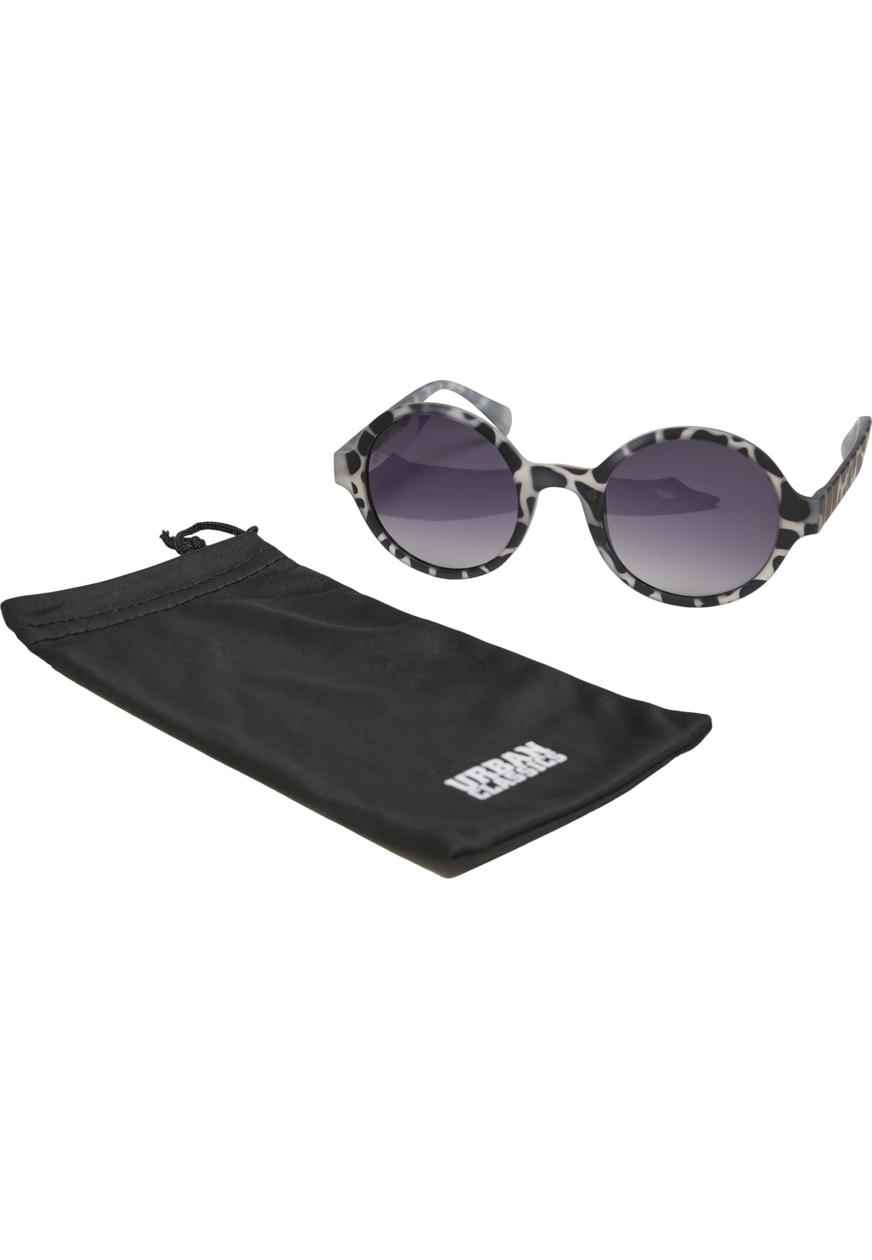 Urban Classics Unisex's Sunglasses Retro Funk Uc, Gray Leo/Black, One Size