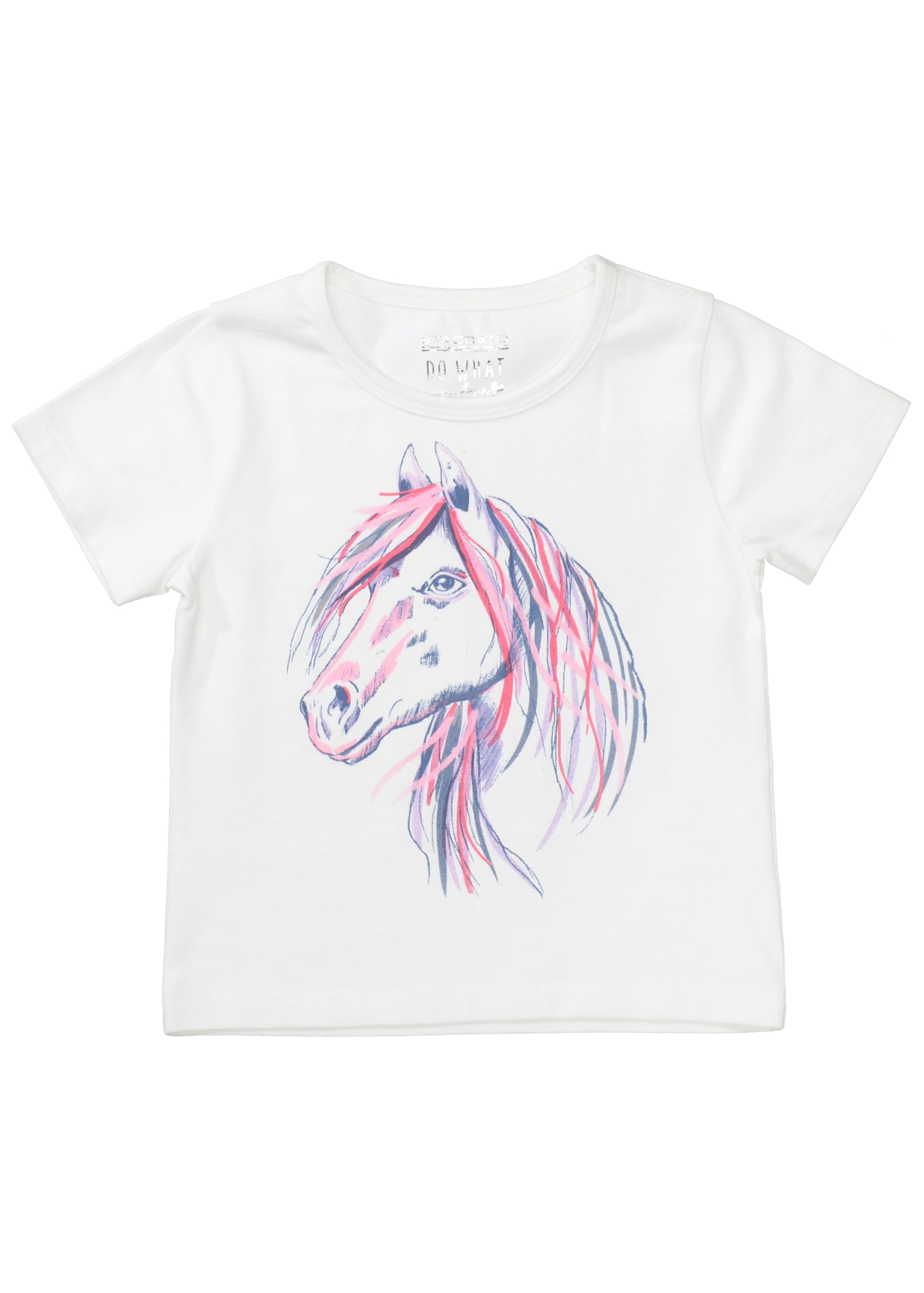 Mädchen T-Shirt 5er Pack - Pferd, Gr. 80-134