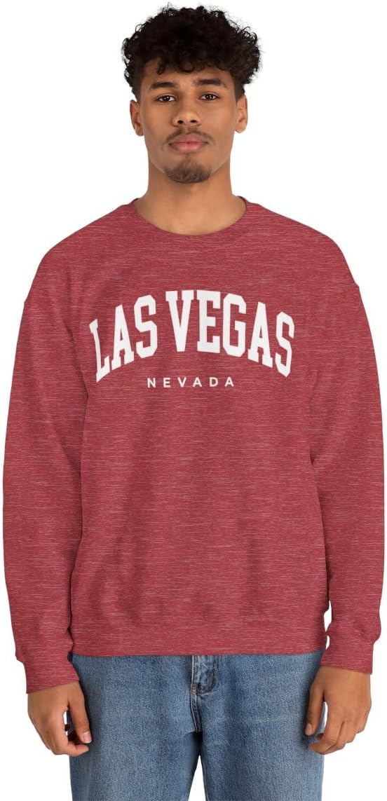 Las Vegas Nevada Adult Unisex Crewneck Sweatshirt
