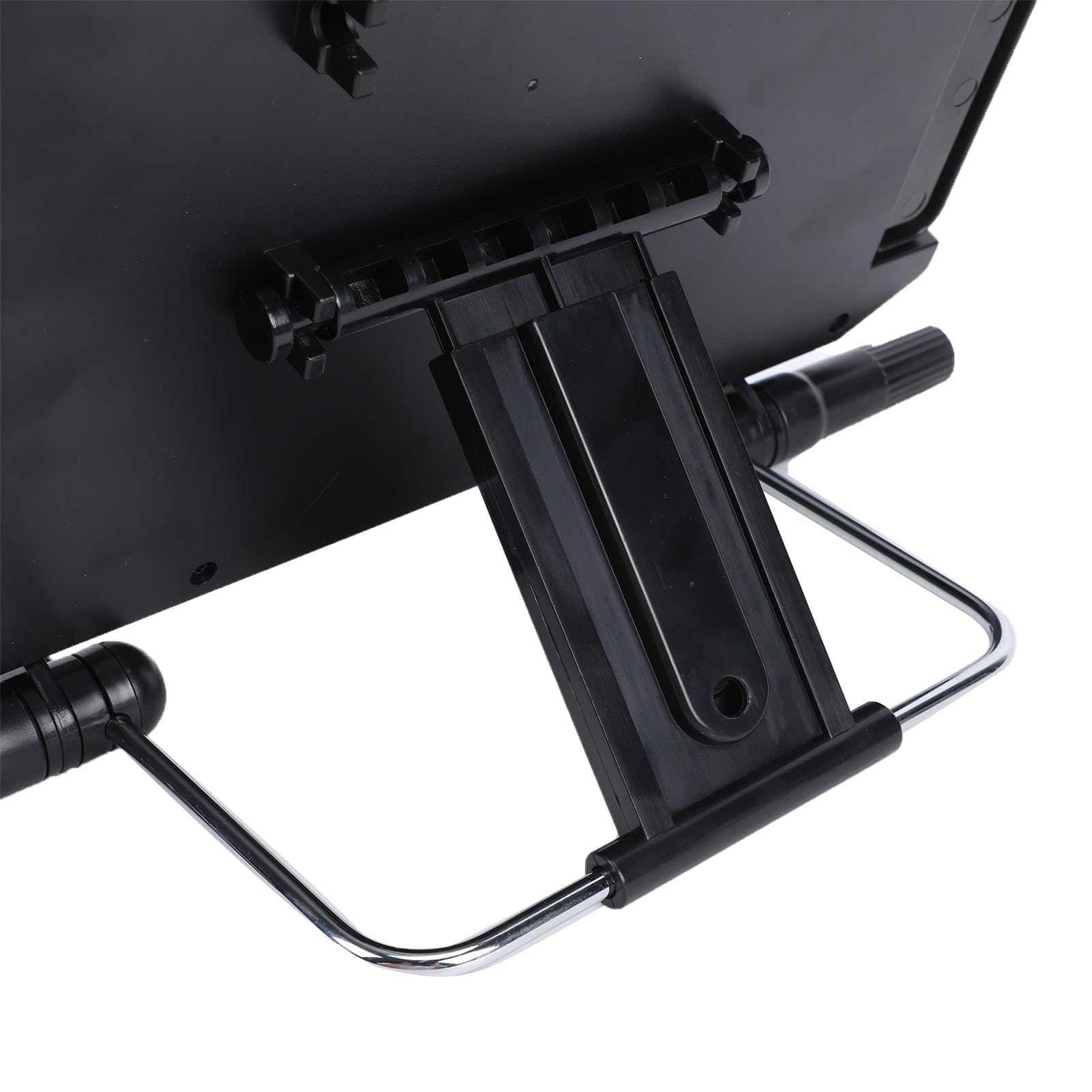 Plateau appui-tête de siège arrière multifonction 2 en 1 pour volant de voiture, table pour nourriture et boisson, hauteur réglable, matériau ABS