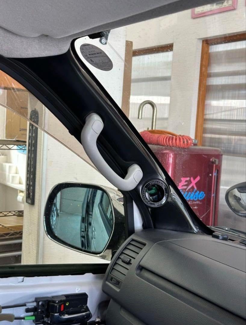 200系ハイエース専用☆ピラーツイーター取付キットPOP_GARAGE☆50mm 200系ハイエース ☆ピラーツイーター取付キット_GARAGE☆50mm