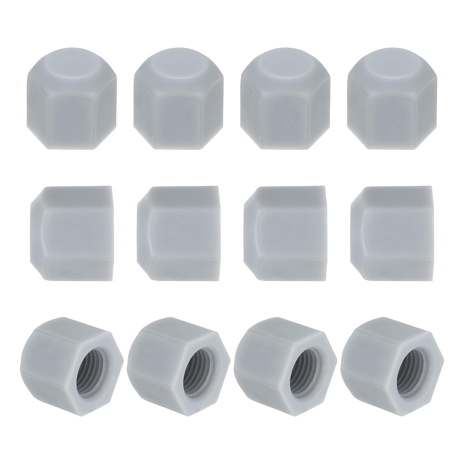 Bouchon à bride en plastique 1/4 raccord tube SAE 45 filetage femelle 7/16-20UNF