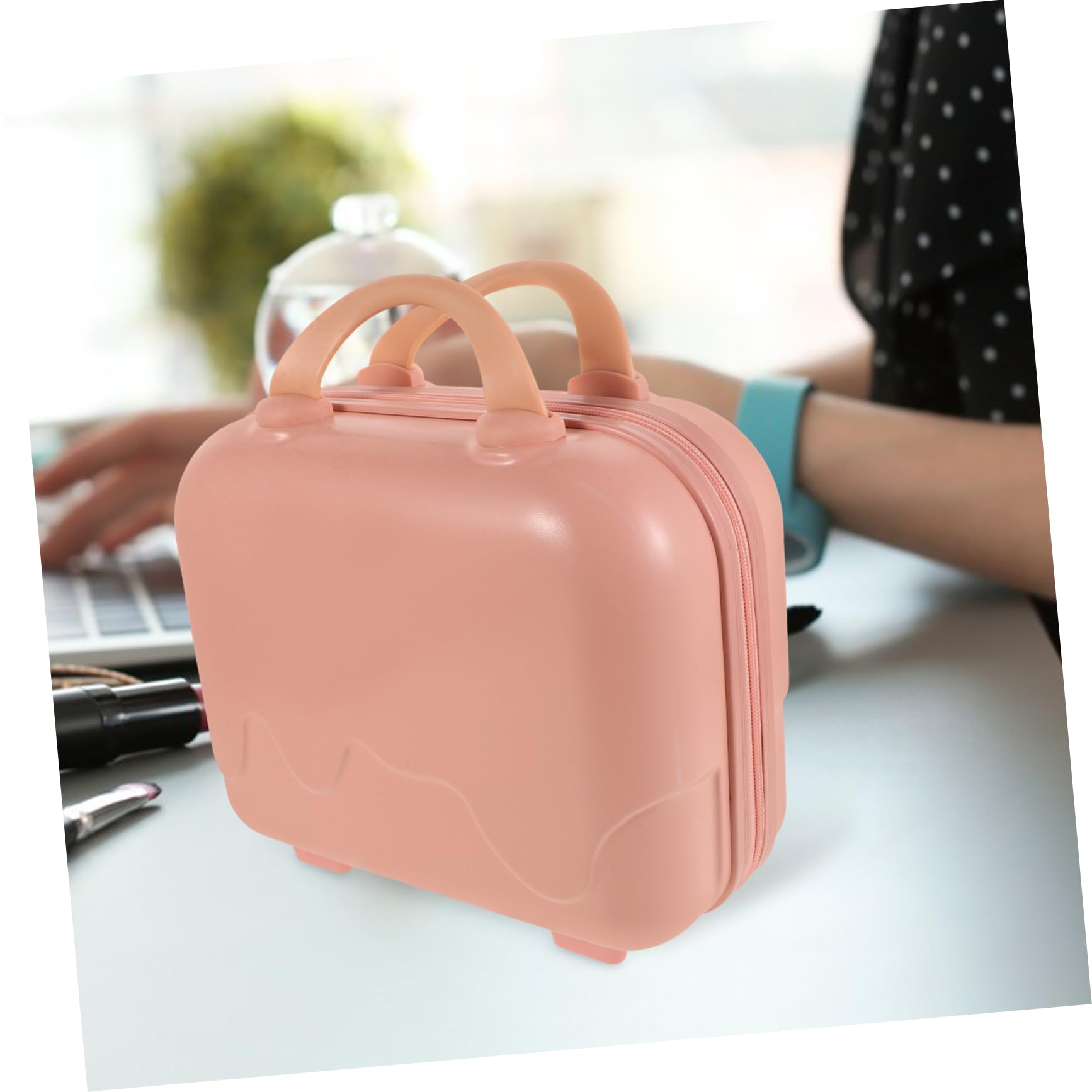 GALPADA Beauty Case Da Viaggio Con Borsa Per Il Trucco Compatta Per Donna Organizer Portatile Per Il Trucco