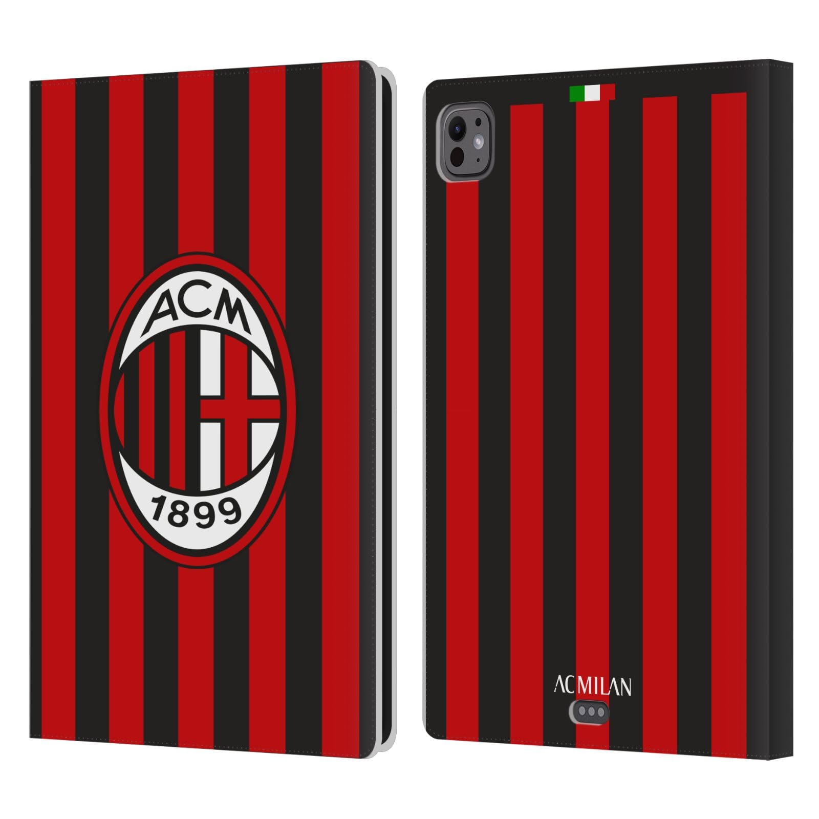 Étui portefeuille AC Milan iPad Pro 11 M4 M5 avec support horizontal intégré - 7