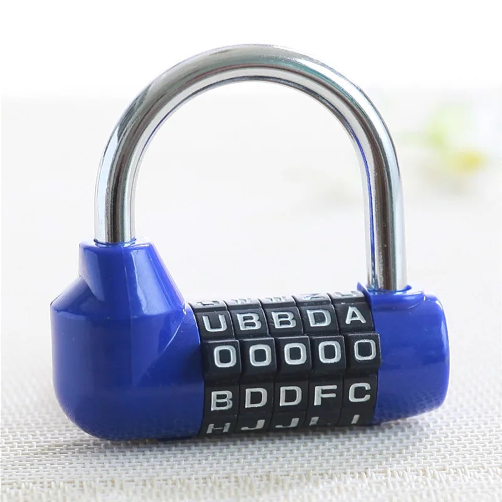 Cadenas à code de sécurité for voyage avec combinaison à 5 molettes