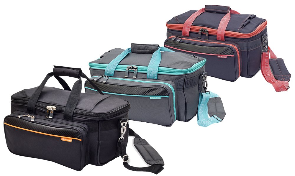 Elite Bags, Sac pour les Urgences, Sacoche pour Premiers Soins, Polyester, Lavable, Noir