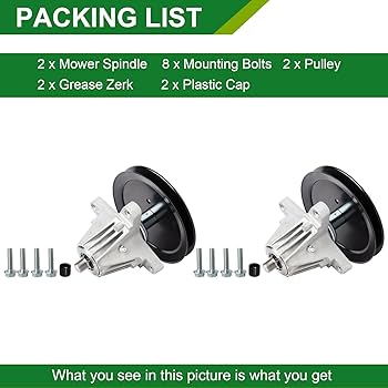 Amazon.com: 918-06977A Spindle Assembly - Fits 46 Inch Mower Decks