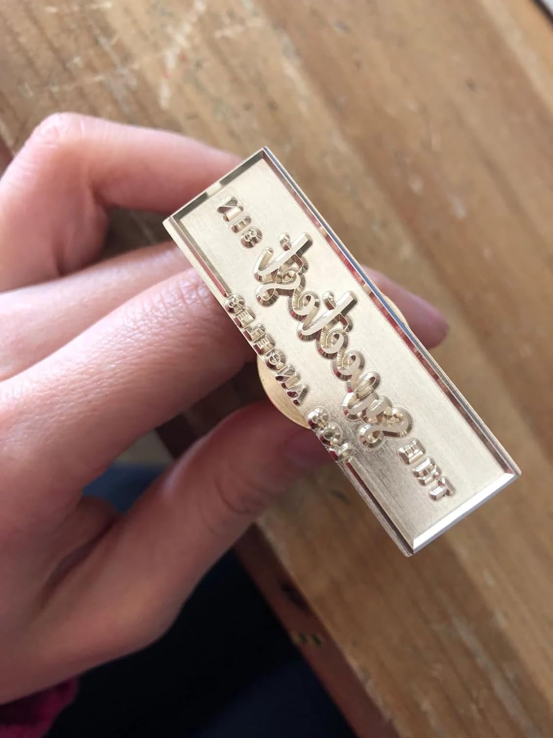Timbro personalizzato per pelle, timbro personalizzato per logo in pelle con goffratura a caldo, timbri per matrimoni, regalo per papà