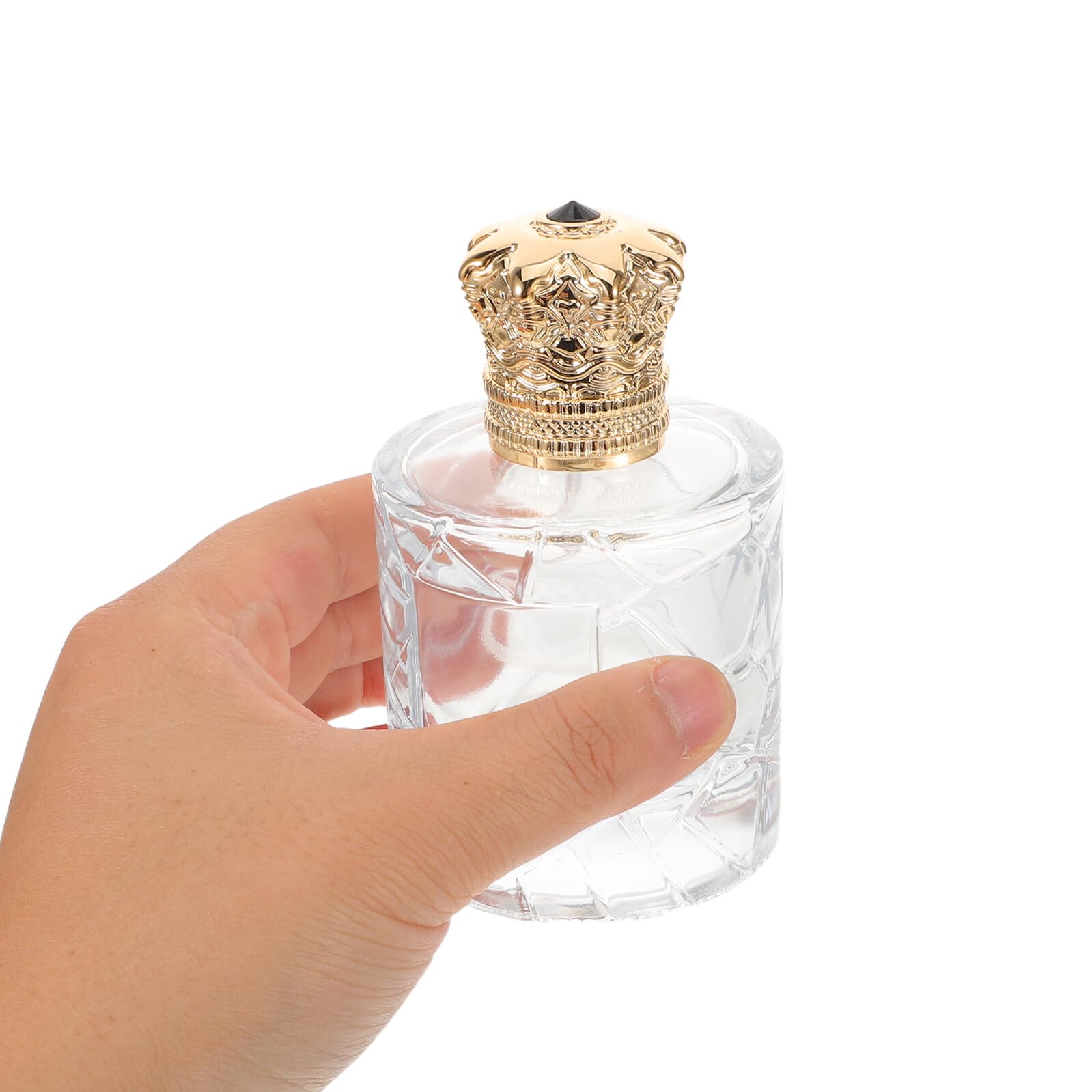3stücke Glas-parfümflakon Leere Sprühflasche Nachfüllbarer Reiseparfümbehälter Transparenter Duftflakon mit Zerstäuber für Make-up Proben oder Parfüm