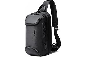 BANGE Anti-Theft Sling Backpack: Ultimate Security for Men on the Go