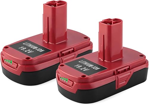 Miniatura 8 de Energup Paquete de 2 baterías de litio de repuesto de 3.5Ah Craftsman de 19.2 voltios para Craftsman C3 XCP Craftsman 19.2 V batería 130279005