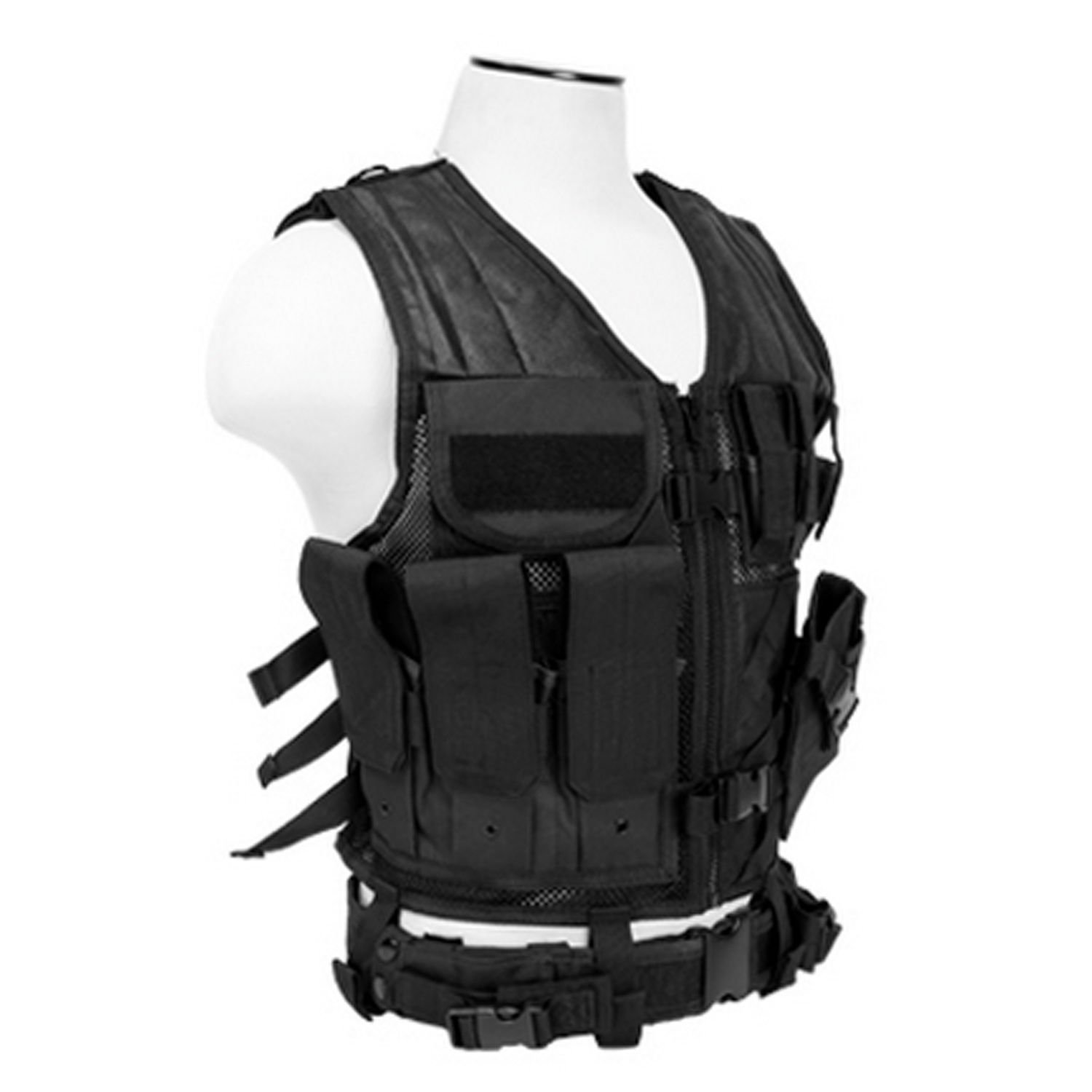 Amazon.com : VISM by NcStar Tactical Vest (CTV2916B), Black