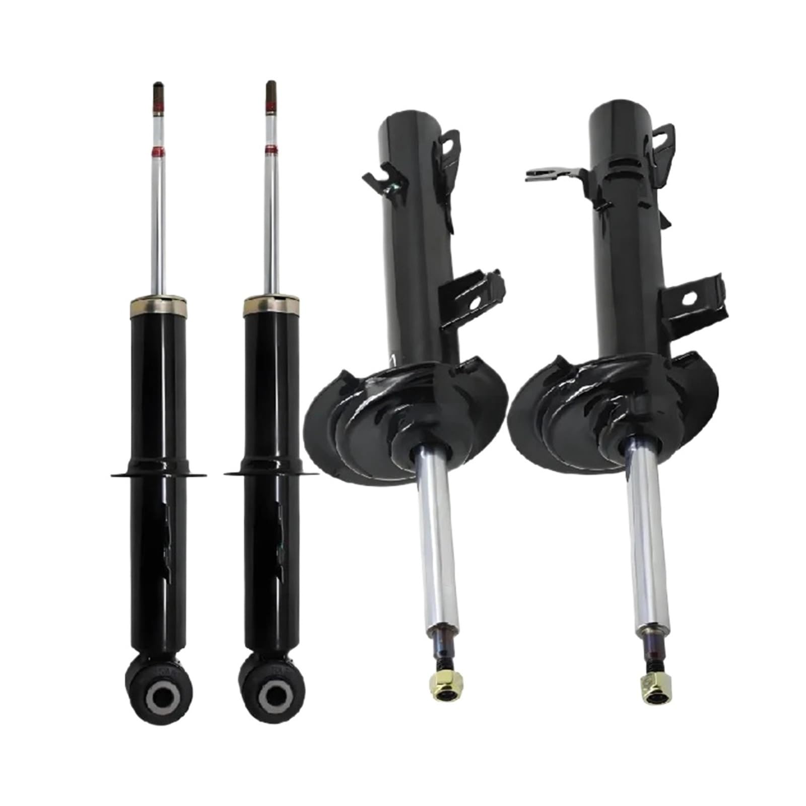 Ammortizzatore a sospensione pneumatica anteriore e posteriore da 4 pezzi compatibile con BMW MINI R55 R56 31316782207 31316782208 33526857139 33526857140