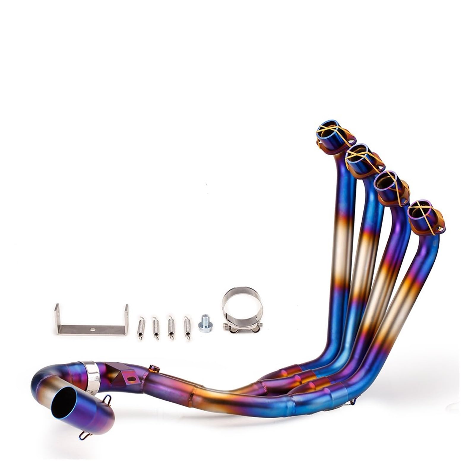 Abgasschalldämpfer Motorrad Auspuff Slip-On Front Link Rohr Escape Moto Volle System Bewegliche Verbinden Für CBR650F Für CBR650 Für CB650F Auspuff Schalldämpfer(2)