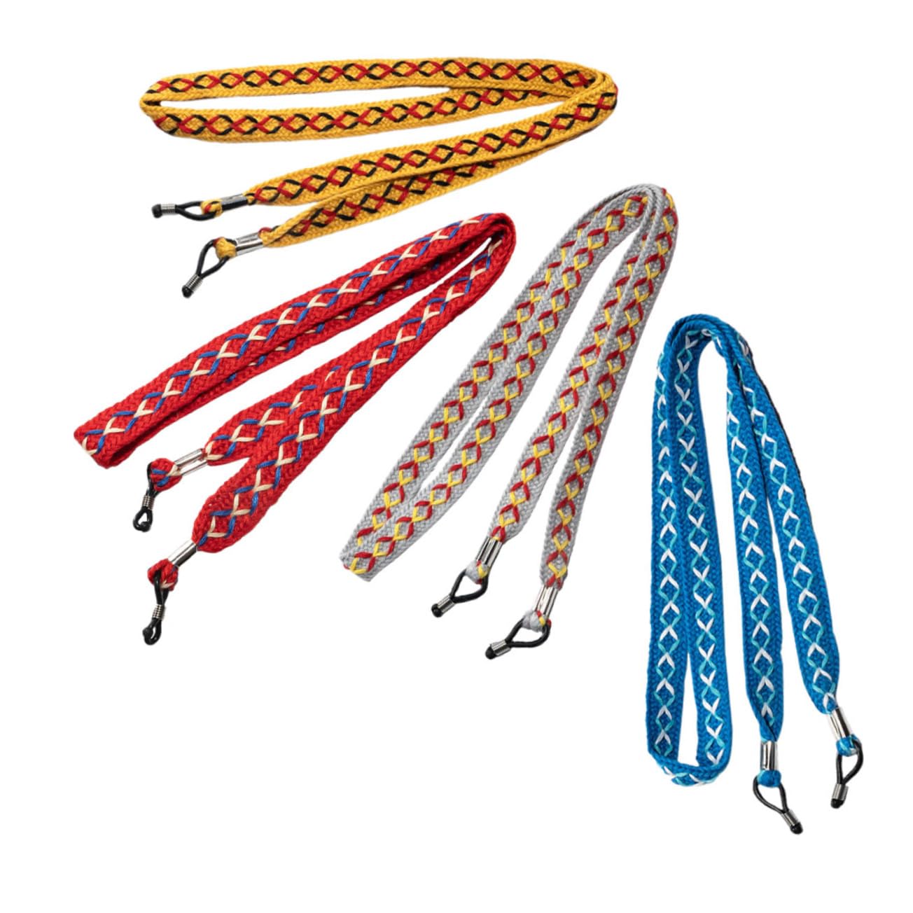 minkissy Cordón Para Gafas Cordón Para Gafas Correa Para El Cuello Gancho Para Gafas Cadena Para Gafas De Sol Para Mujer Soporte Para Varias Gafas De Sol Tela