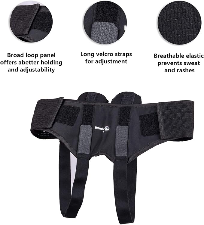 Wonder Care - Soporte para hernia inguinal ajustable talla XL miniatura 7
